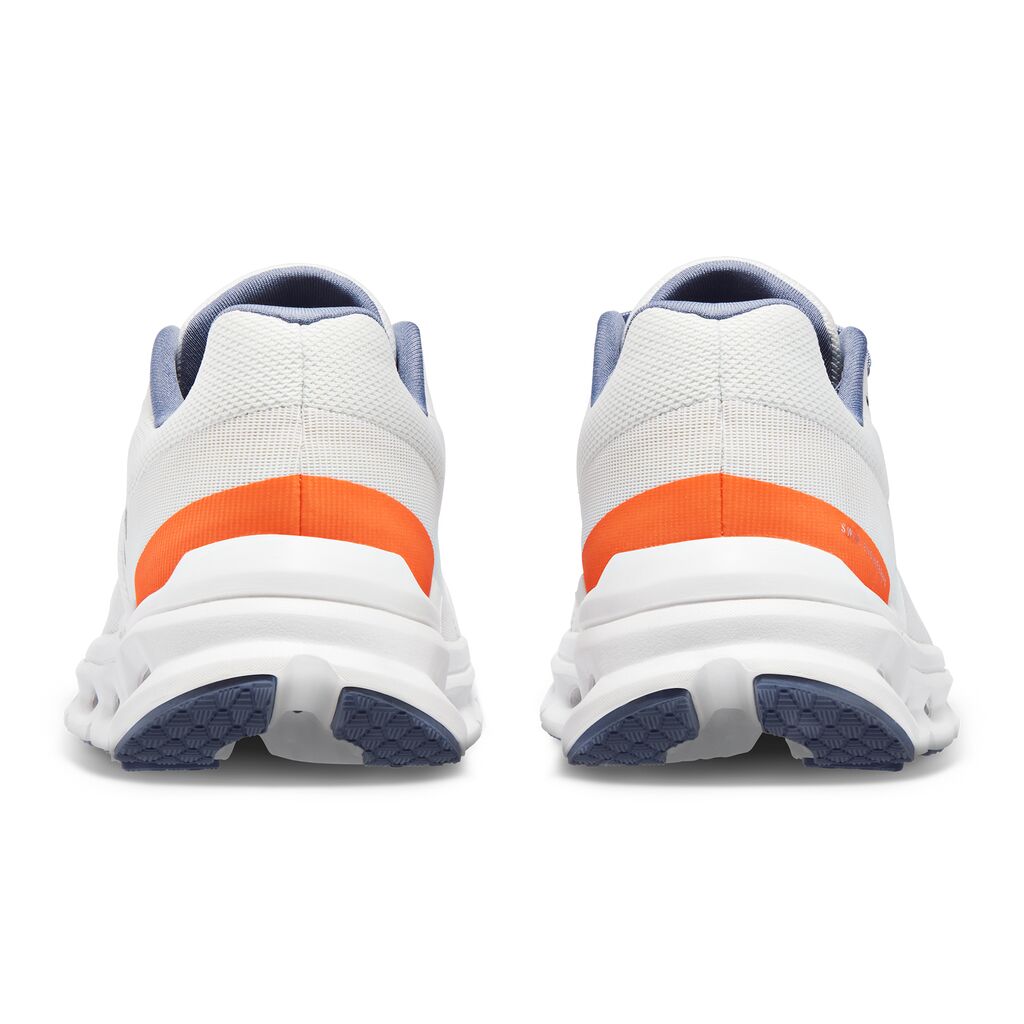 On Women's Cloudrunner Undyed-White | Flame