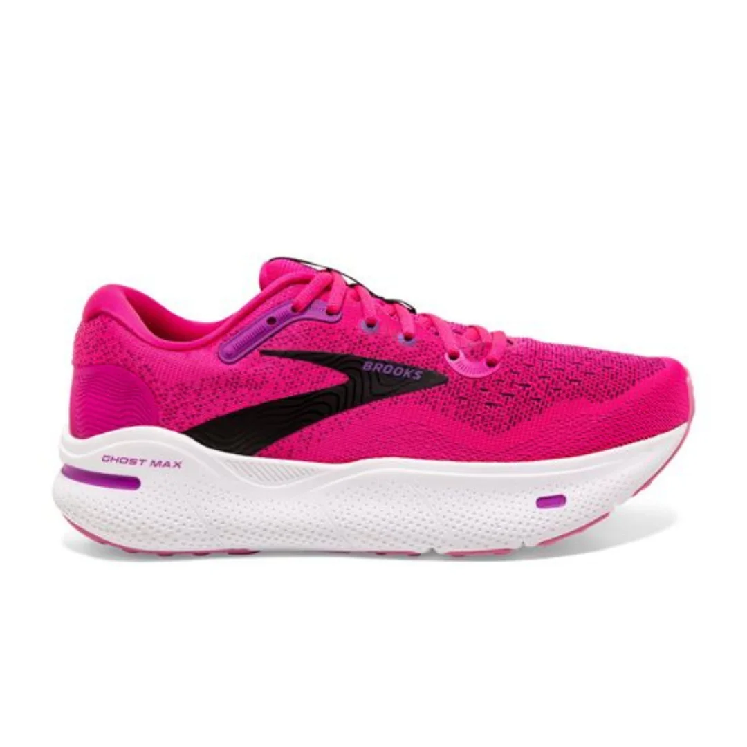 Brooks Women's Ghost Max Pink Glo/ Purple/ Black
